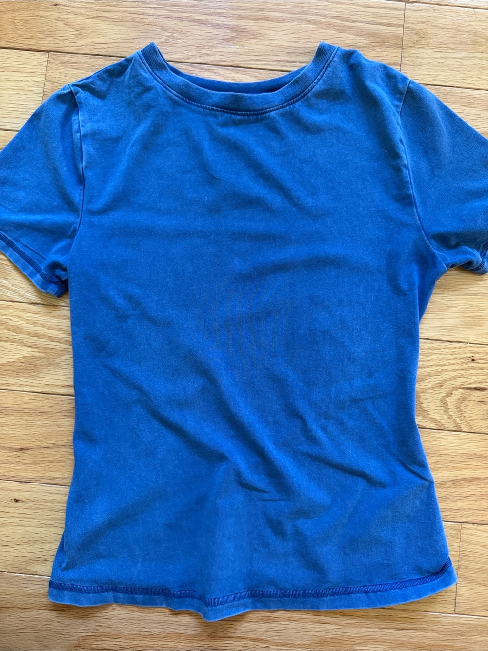 Women’s Super Soft Short Sleeve Tee in Faded Deep Blue